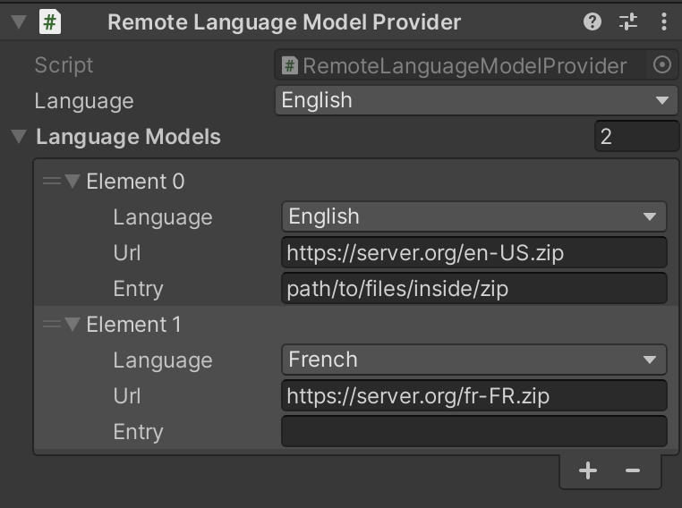 Remote Language Model Provider