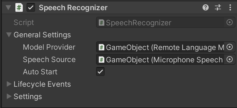 Speech recognizer